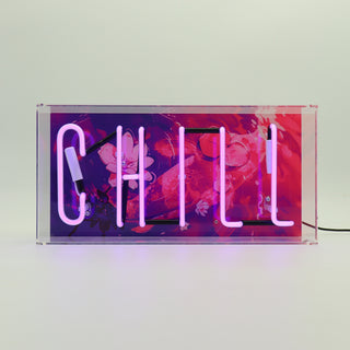 Purple Chill Neon Sign