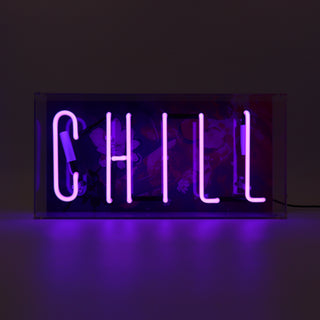 Purple Chill Neon Sign
