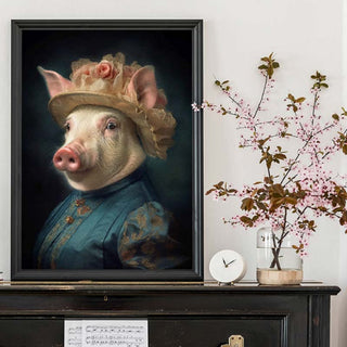 Quirky Pig Print - Limited Abode