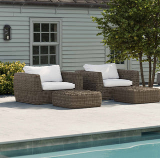 Rattan Garden Armchair reuse dawn - Limited Abode