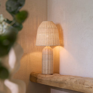 Rattan Table Lamp