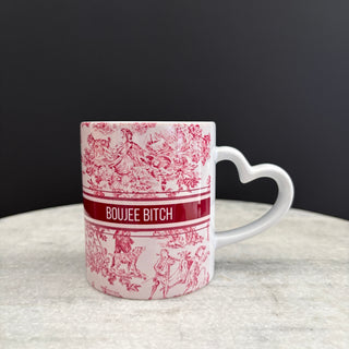 Red Heart Mug