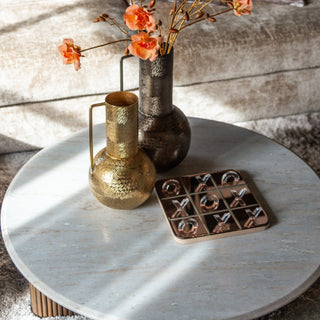 Round Marble Coffee Table - Limited Abode