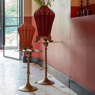 Round Pedestal Side Table - Limited Abode