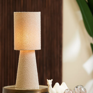 Sand Boucle Table Lamp - Limited Abode