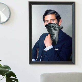 Scarf King Art Print - Limited Abode