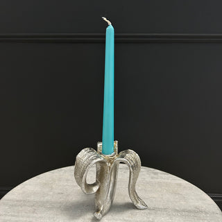 Silver Banana Candle Holder - Limited Abode