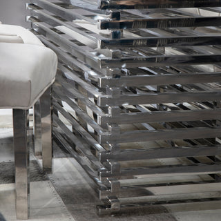 Silver Dining Table