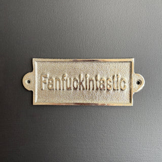 Silver Fun Sign