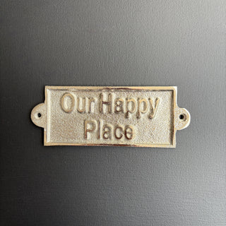 Silver Place Sign