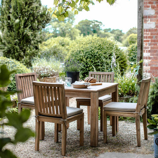 Square Wooden Garden Table - Limited Abode
