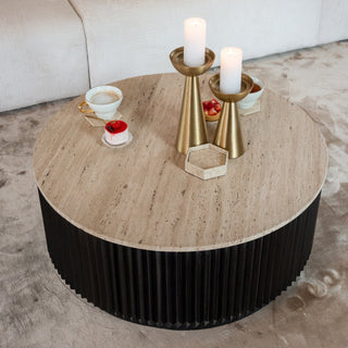 Stone Coffee Table - Limited Abode
