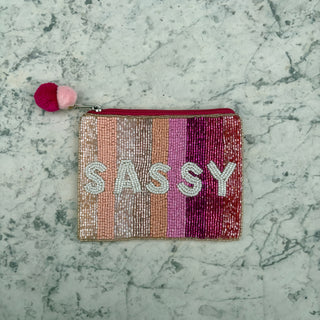 Striped Purse