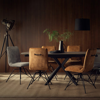 Swivel Dining Room Chairs (Set of 2) - Limited Abode