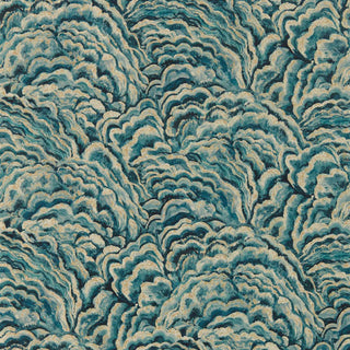 Teal Metallic Wallpaper - Limited Abode
