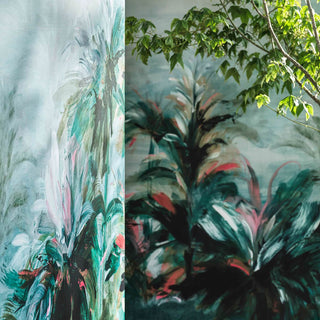 Tropical Mural Natural - Limited Abode