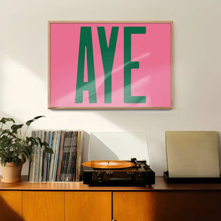 Typography Wall Art