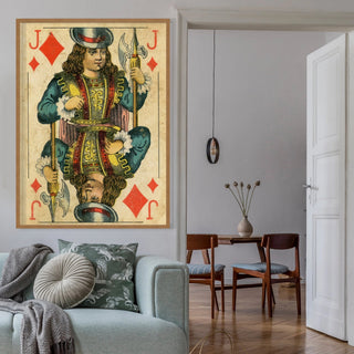 Vintage Jack Playing Card Art - Limited Abode