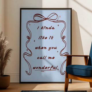 Wonderful Print