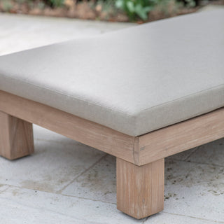 Wooden Garden Lounger - Limited Abode