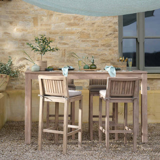 Wooden Outdoor Bar Table - Limited Abode