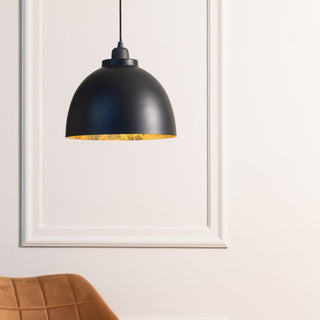 Black Dome Pendant Light - Limited Abode