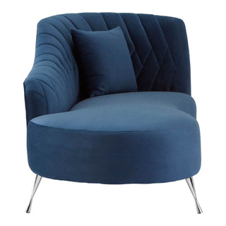 Blue Chaise Longue - Limited Abode