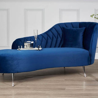 Blue Chaise Longue - Limited Abode