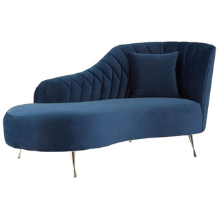 Blue Chaise Longue - Limited Abode