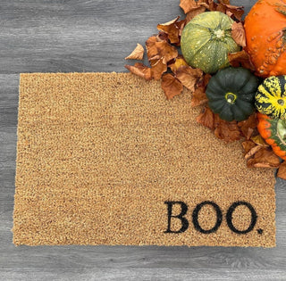 Boo Doormat - dawn reuse - Limited Abode