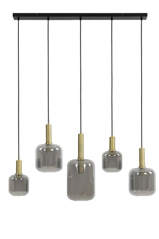 Five Light Linear Bar - Limited Abode