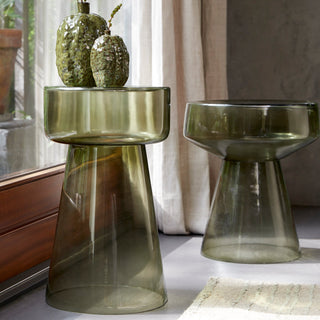 Glass Side Table - Limited Abode