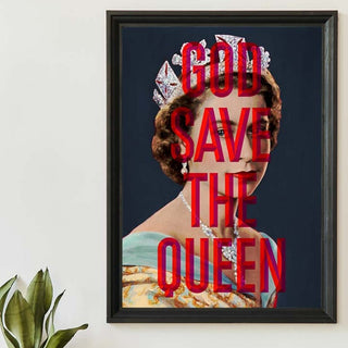 God Save the Queen Print - Limited Abode
