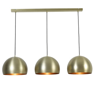 Gold 3 Light Pendant - Limited Abode