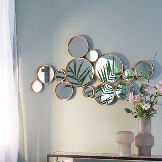 Gold Circles Mirror - Limited Abode