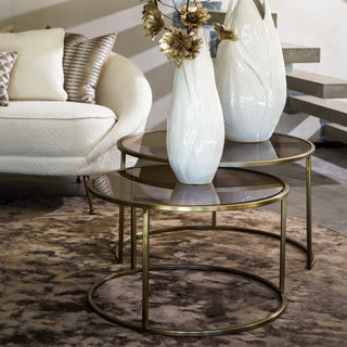 Gold Coffee Table Nest - Limited Abode
