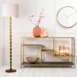 Gold Floor Lamp Base - Limited Abode