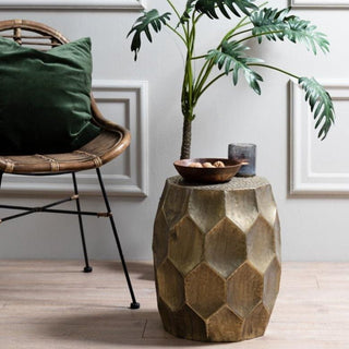 Gold Side Table - Limited Abode