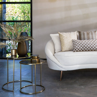 Gold Side Table Nest - Limited Abode