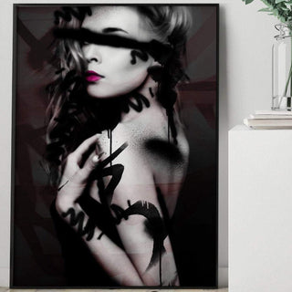 Graffiti Model Art Print - Limited Abode
