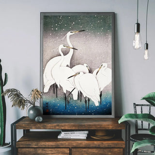 Heron Print - Limited Abode