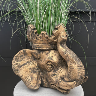 Large Elephant Head Planter - Limited Abode