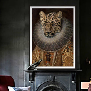 Leopard Queen Art Print - Limited Abode