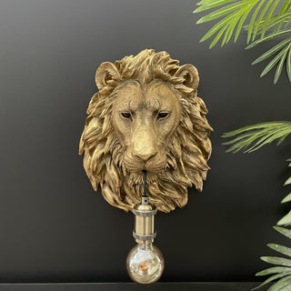 Lion Wall Light - Limited Abode