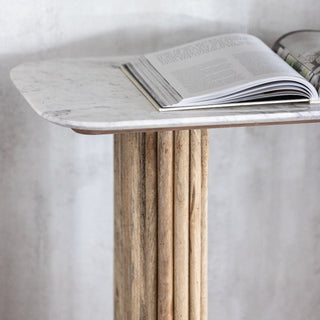 Marble Topped Console Table - Limited Abode