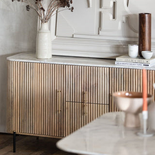 Marble Topped Sideboard - Limited Abode
