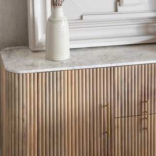 Marble Topped Sideboard - Limited Abode