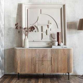 Marble Topped Sideboard - Limited Abode