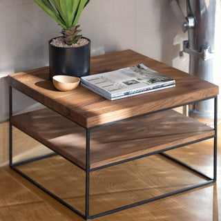 Oak Wood Side Table - Limited Abode