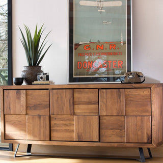 Oak Wood Sideboard - Limited Abode